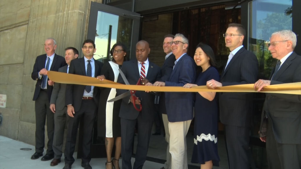Grand opening in downtown Newark may augur gentrification