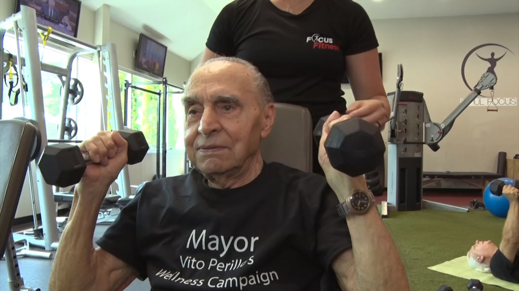 94-year-old mayor’s wellness campaign aims to keep residents active
