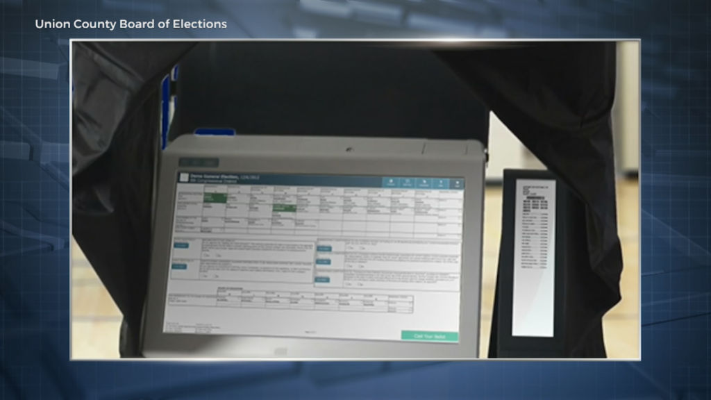 Check out Union County’s new, more secure voting machines
