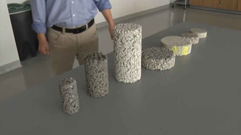 How permeable concrete can reduce heat, improve drainage