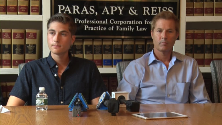 Reunited father and son help congressman mark anniversary of anti-abduction law