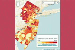 Interactive Map: Cost of Education in Each School District, 2017-2018 ...