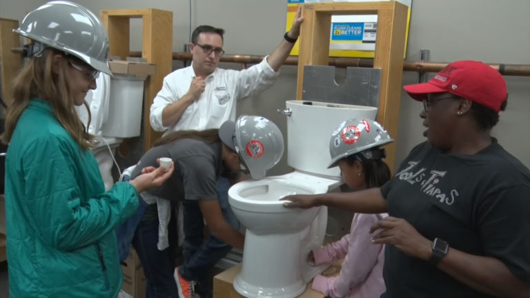 Tools and Tiaras camp equips young girls for careers in the trades