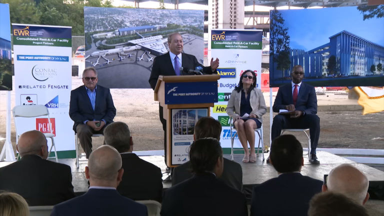 Ahead of Toll-Hike Vote, Port Authority Unveils Plan for Rental-Car Hub at Newark Airport