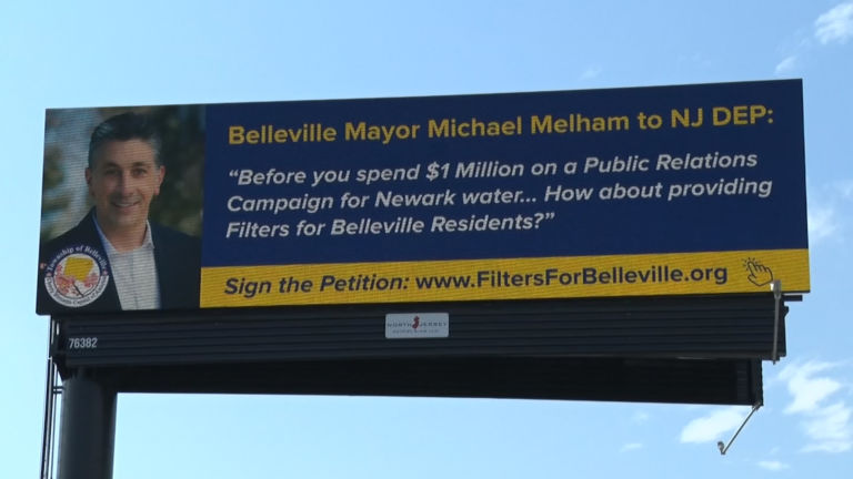 Belleville mayor taps shame in battle with DEP over lead filters for tap water