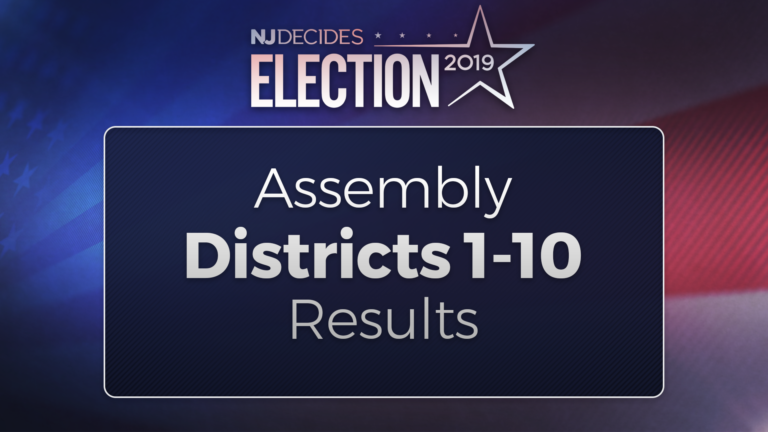 NJ Election Results: Assembly Districts 1-10