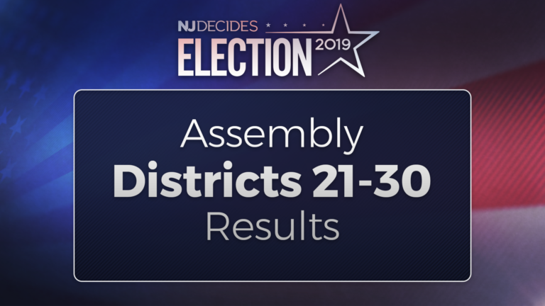 NJ Election Results: Assembly Districts 21-30