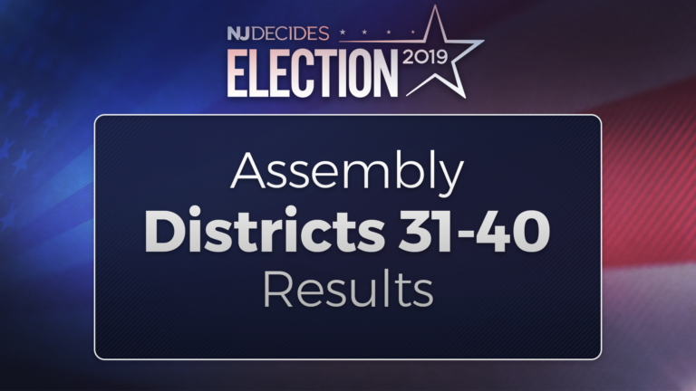 NJ Election Results: Assembly Districts 31-40