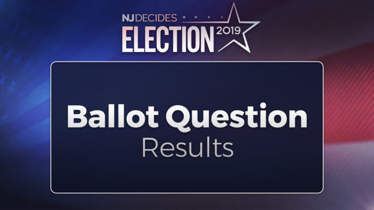 NJ Election Results: Ballot Questions