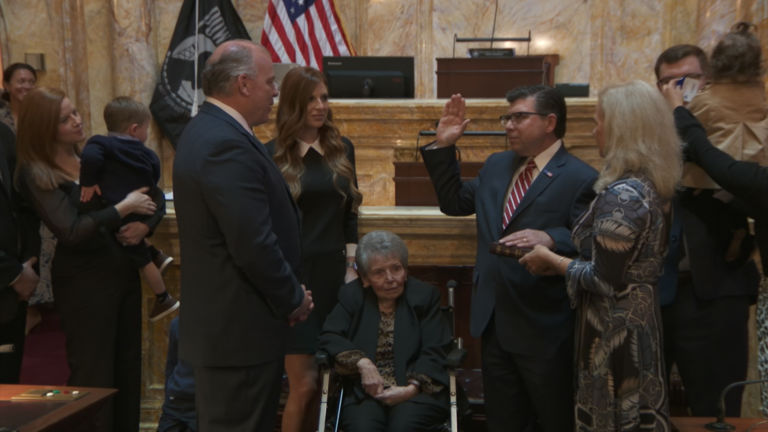Anthony Bucco takes over for his late father in the state Senate