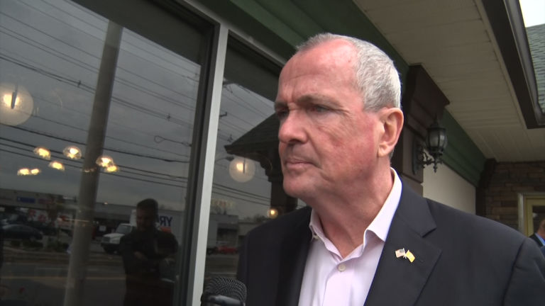 Governor traverses the state on Election Day in ‘Murphy Midterm’