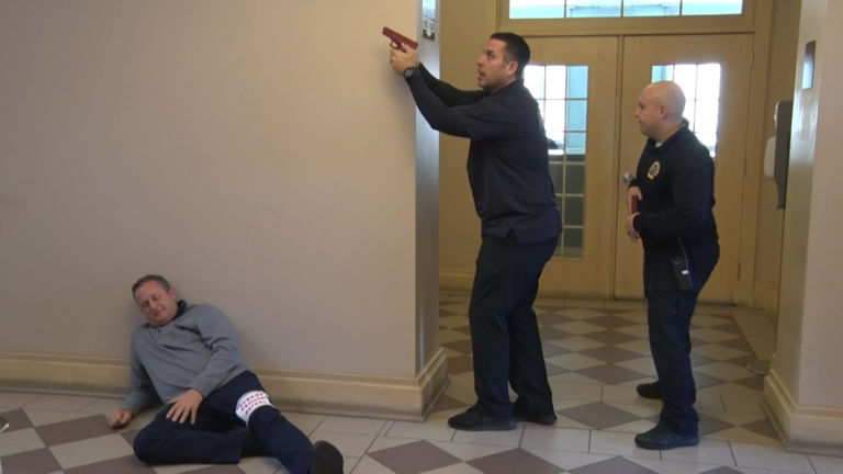 Belleville stages active shooter drill to prepare against domestic terrorism