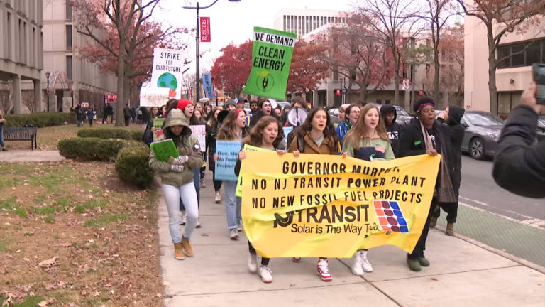 NJ students join in worldwide strike, press for immediate action on climate change