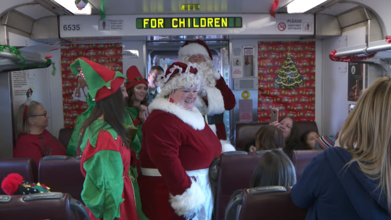 Santa’s Train delivers more than smiles this holiday season