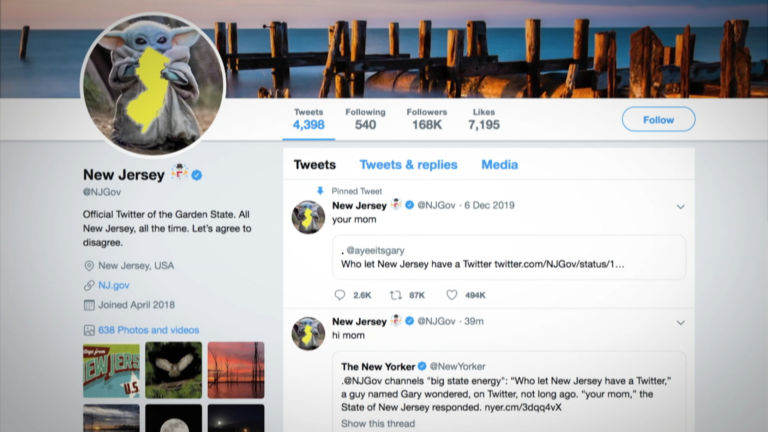 What’s the tea with New Jersey’s official Twitter account?