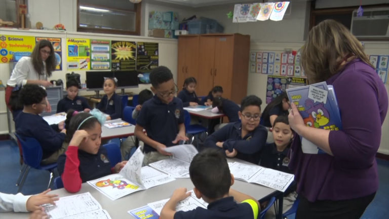 Teaching third graders about the dangers of substance abuse