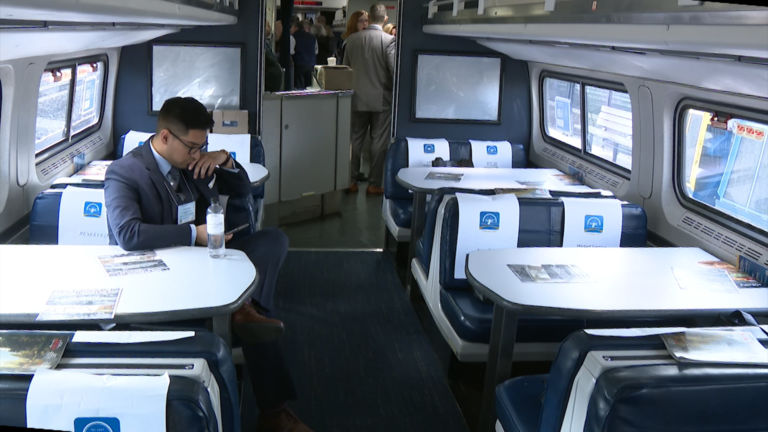Less crowded and more sober, Chamber train heads to Washington