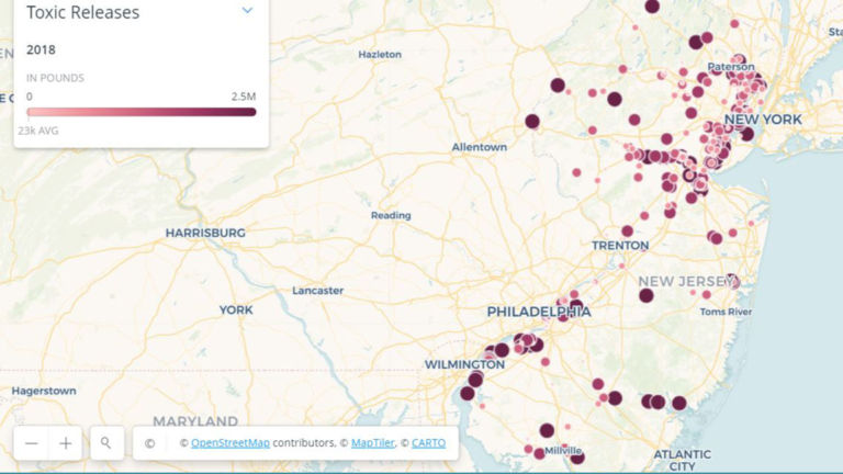 EPA: NJ’s Toxic Chemical Waste Increased Half-Million Pounds in 2018