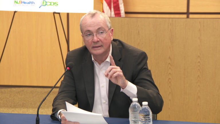 Murphy front and center at latest COVID-19 update
