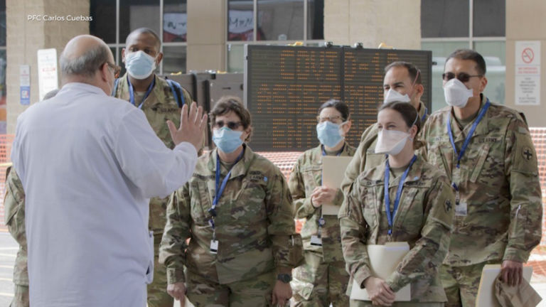 Army Reserve helps fight COVID-19 at Newark’s University Hospital
