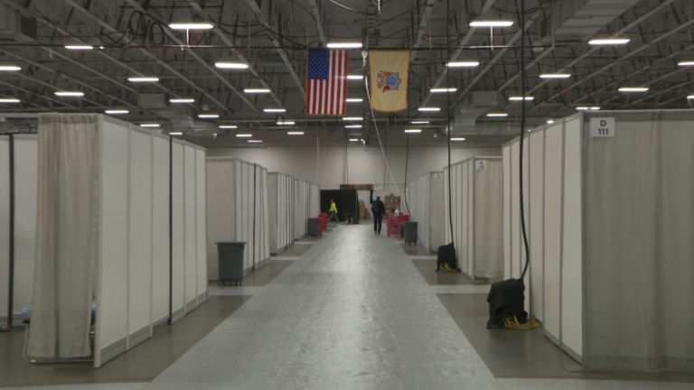 New pop-up hospital ready to relieve crowded COVID-19 ERs