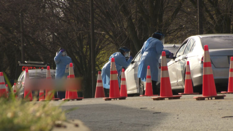 Amid calls for more COVID-19 testing, lines persist at BCC