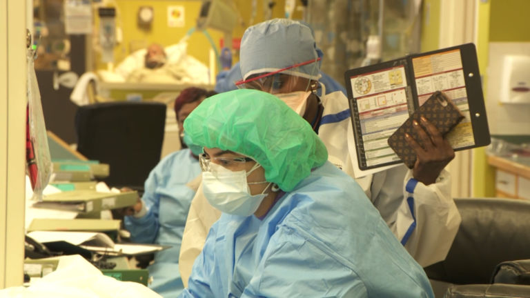 A glimpse at how one Hudson hospital is coping with COVID-19