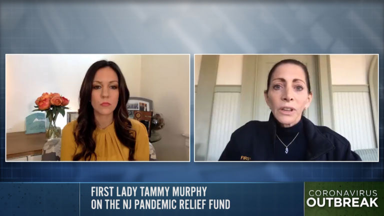 First lady Tammy Murphy discusses NJ pandemic relief fund