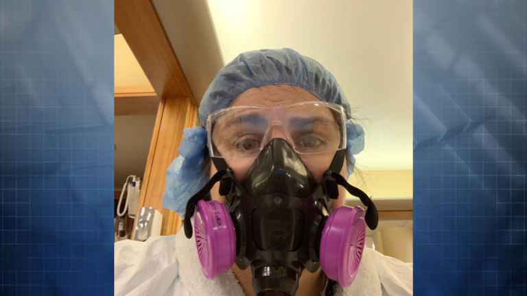 Nurse positive with COVID-19 tells cautionary tale