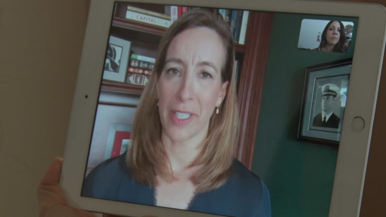 Rep. Mikie Sherrill discusses husband testing positive for coronavirus, PPE and more