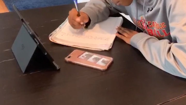 Paterson students struggle with technology gap