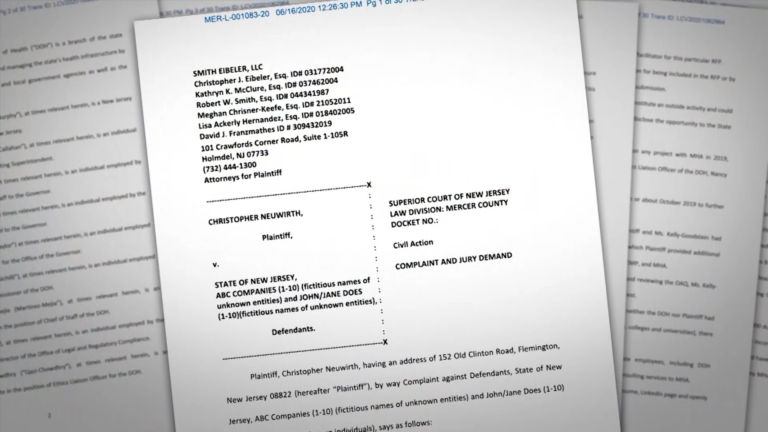 Lawsuit: top Murphy official tried to ‘jump line’ for COVID-19 test