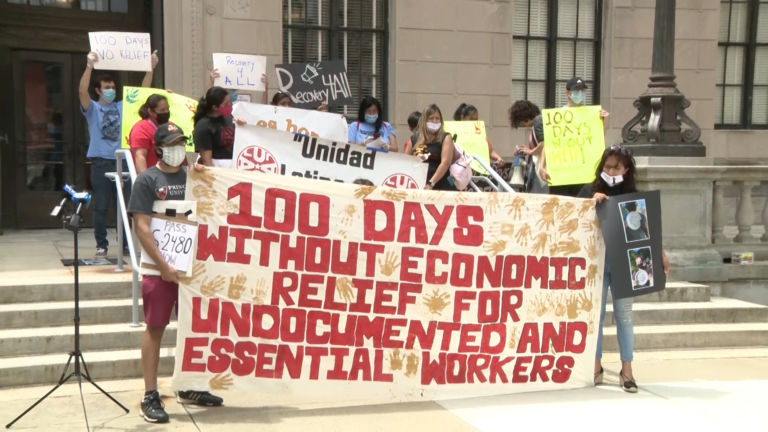 No relief for unemployed and undocumented
