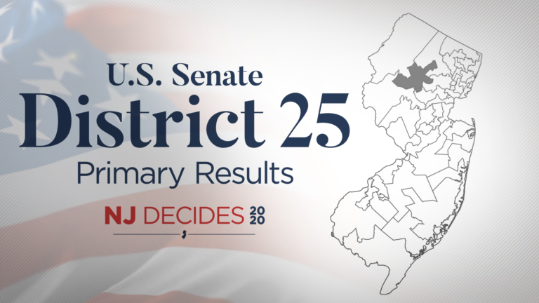 2020 Primary Election Results: NJ Senate District 25