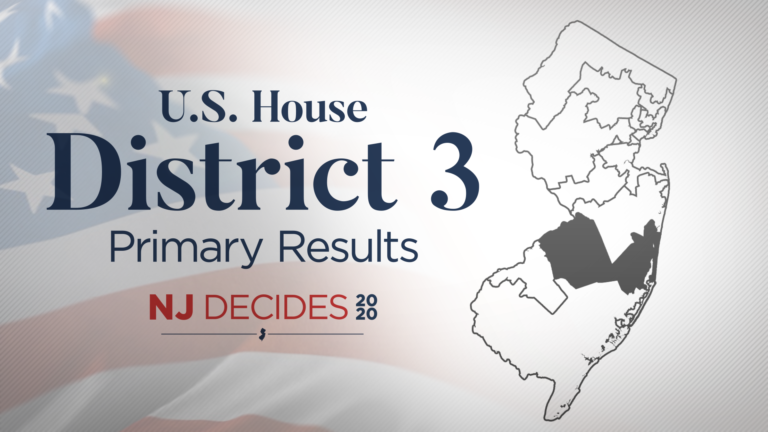 2020 Primary Election Results: New Jersey U.S. House District 3