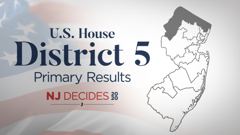 2020 Primary Election Results: New Jersey U.S. House District 5