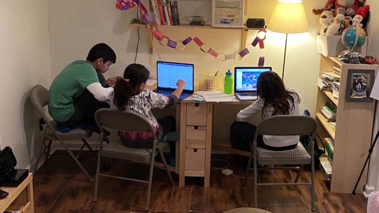 Working parents face child care issues with hybrid school schedules