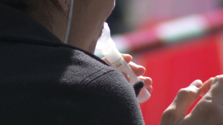 Saliva testing ramps up to reduce COVID processing backlog