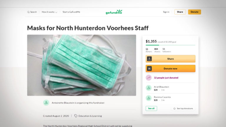 Teacher turns to GoFundMe to buy protective equipment