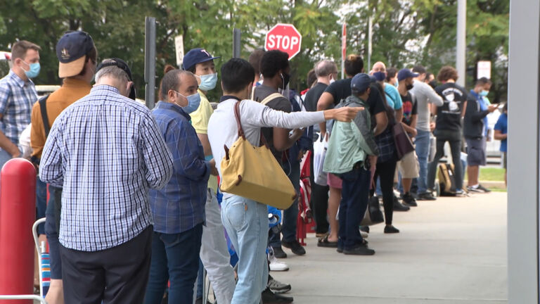 Endless lines continue at the MVC as people struggle to renew