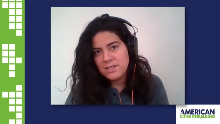 American Cities Rebuilding: Meet Newark organizer Maria Lopez-Nuñez