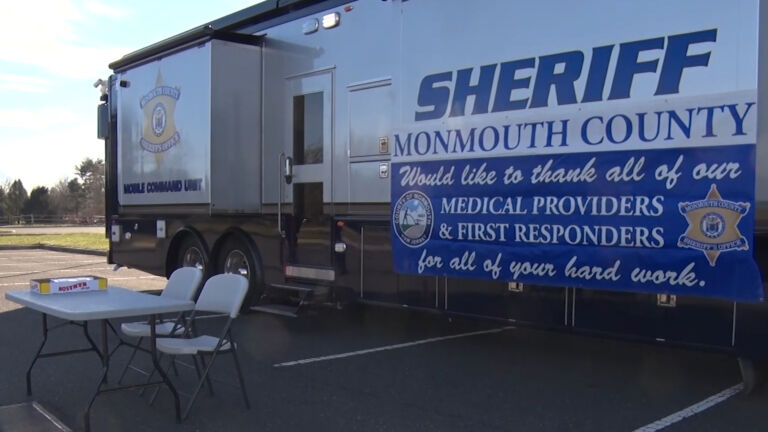 COVID-19 mobile testing for frontline workers in Monmouth County