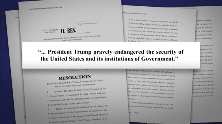 Trump’s second impeachment trial set for Feb. 9