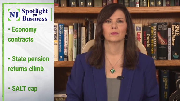 Business Report: Economy contracts, state pension returns climb, SALT cap, PPP loans