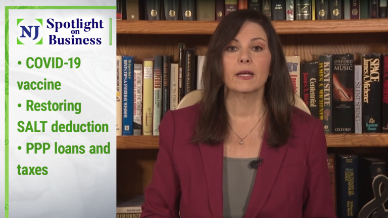Business Report: COVID-19 vaccine developments, restoring SALT deduction, PPP loans and taxes