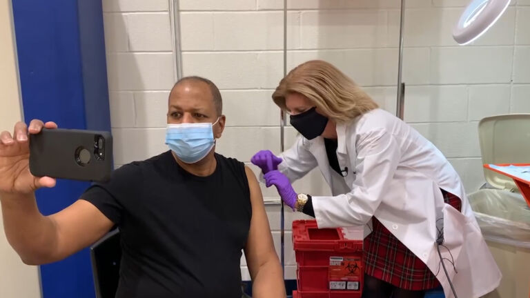 ‘This is personal.’ Why Correspondent Michael Hill got the COVID-19 vaccine