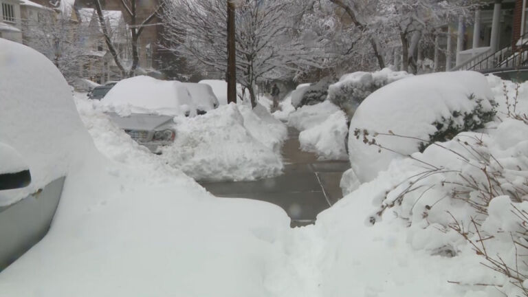 Beware icy aftermath, residents warned, as monster snowstorm departs