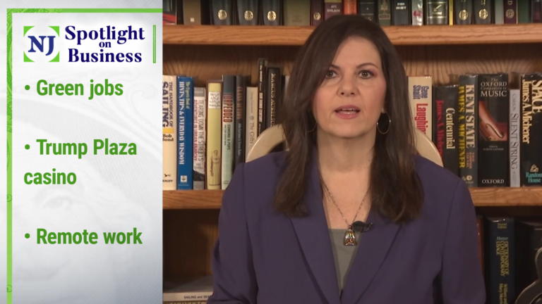 Business Report: Green jobs, Trump Plaza casino, remote work