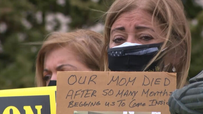 Families of long-term care residents call for immediate indoor visits