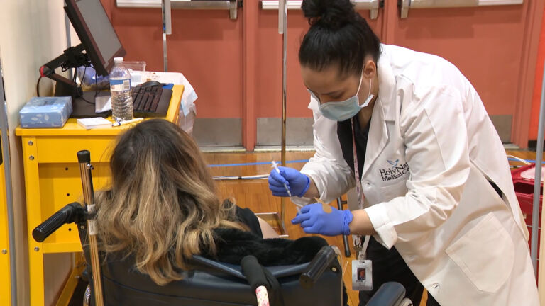 Holy Name Medical Center opens vaccination site in Hudson County